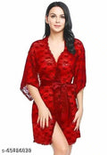 Babydolls for Women (Red, XXL) (Set of 1)